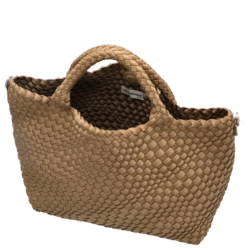 Les Visionnaires Elia Midi Neoweave - Henkeltasche 46 cm (sand)