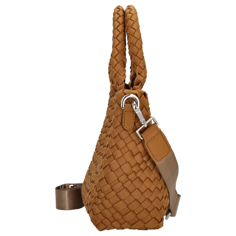 Les Visionnaires Elia Petite Neoweave - Henkeltasche 30 cm (cognac)