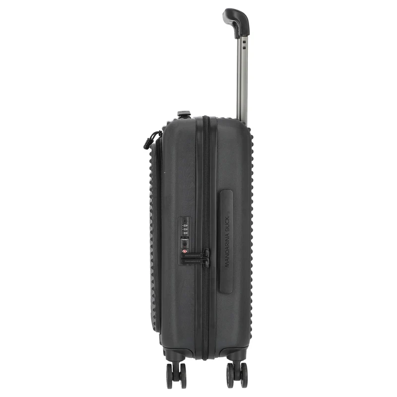 Mandarina Duck Tank Case - 4-Rollen-Trolley mit Vortasche 55 cm (black)