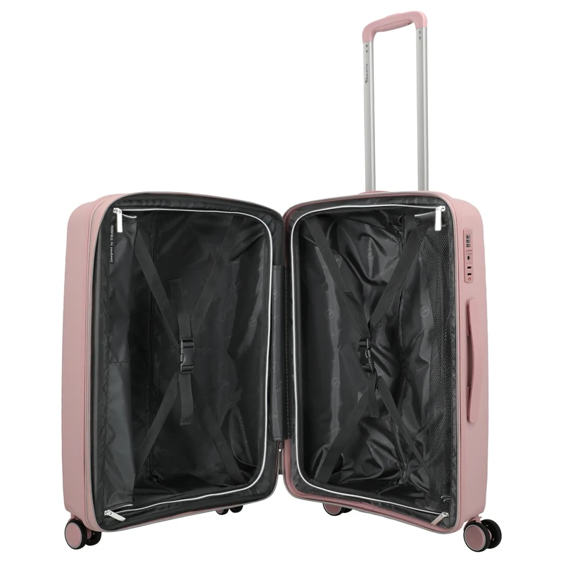 Travelite Tamaris Voyaage - 4-Rollen-Trolley 66 cm M erw. (blush)