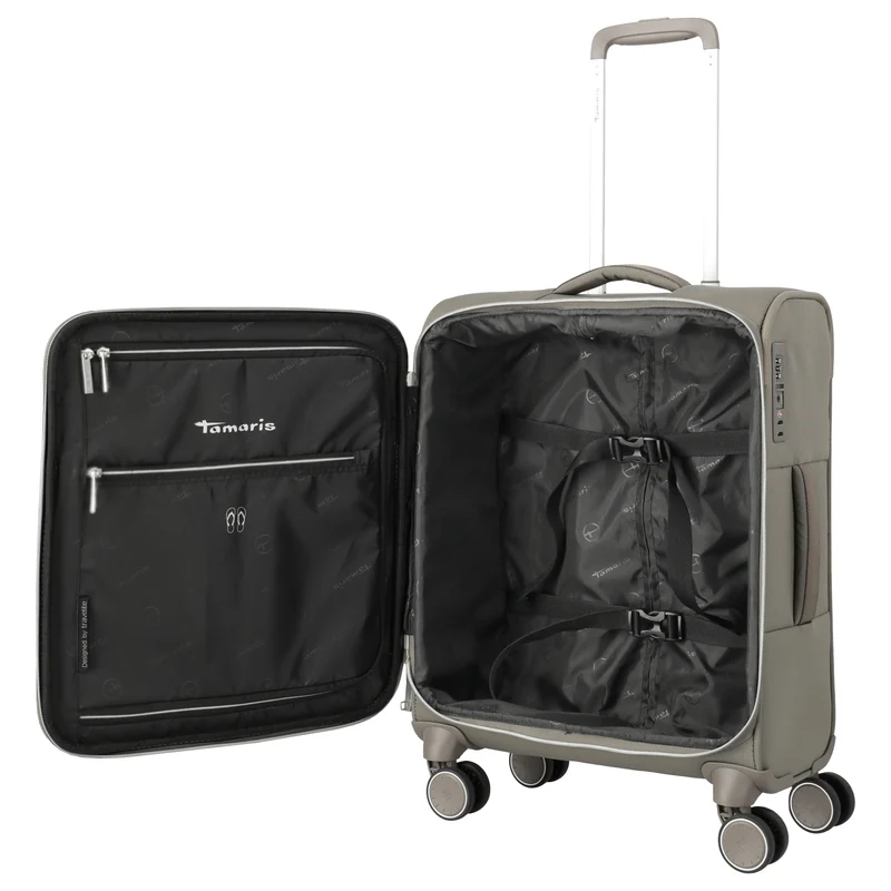 Travelite Tamaris Voyaage - 4-Rollen-Kabinentrolley S 55 cm (taupe)