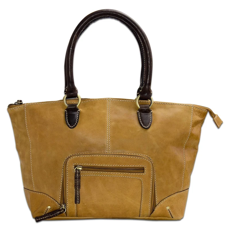 Große Handtasche für Damen Abendtasche Henkeltasche Vintage Leder
