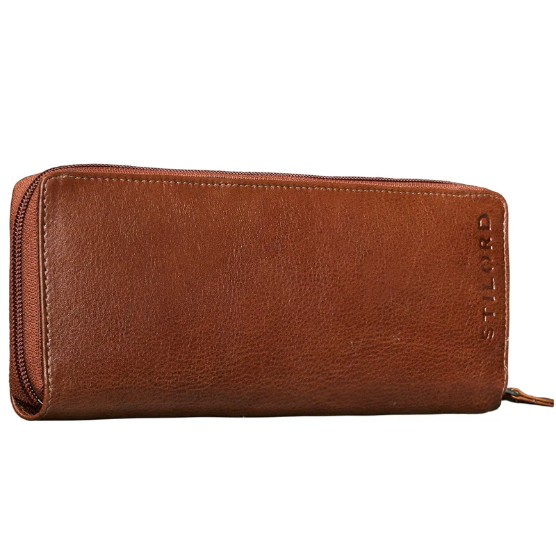 Pfeifentasche Leder Braun