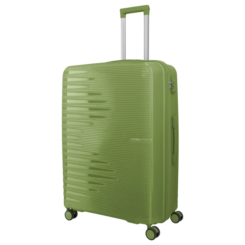 Travelite Pacific - 4-Rollen-Trolley 78 cm (olive)