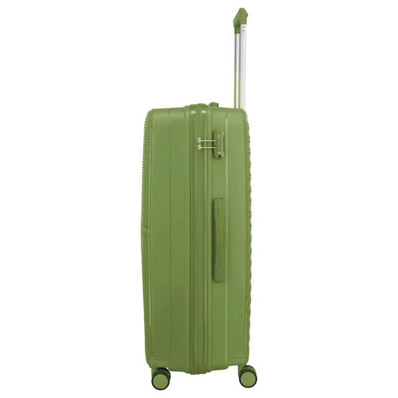 Travelite Pacific - 4-Rollen-Trolley 78 cm (olive)