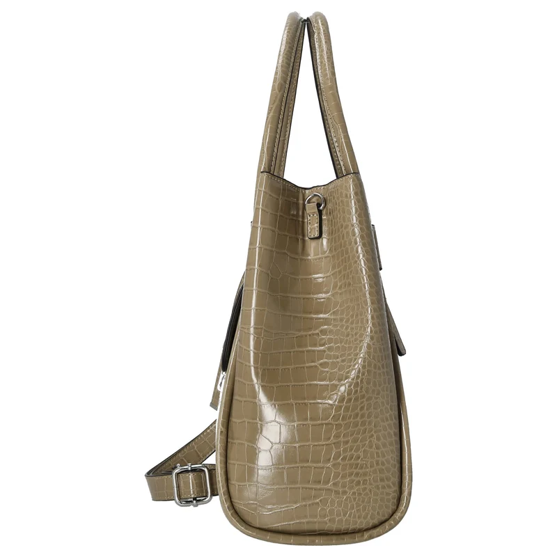 Picard Croco - Henkeltasche 36 cm Synthetik (cactus)