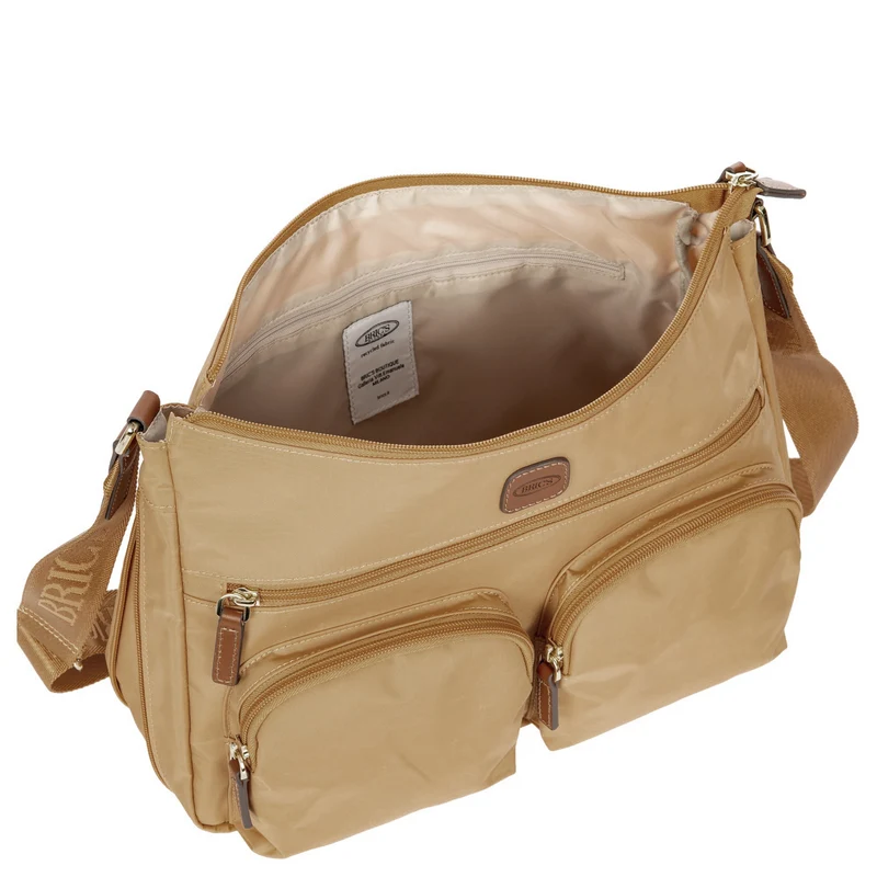 Brics X-Bag Shopper M - Schultertasche 34 cm (honey)