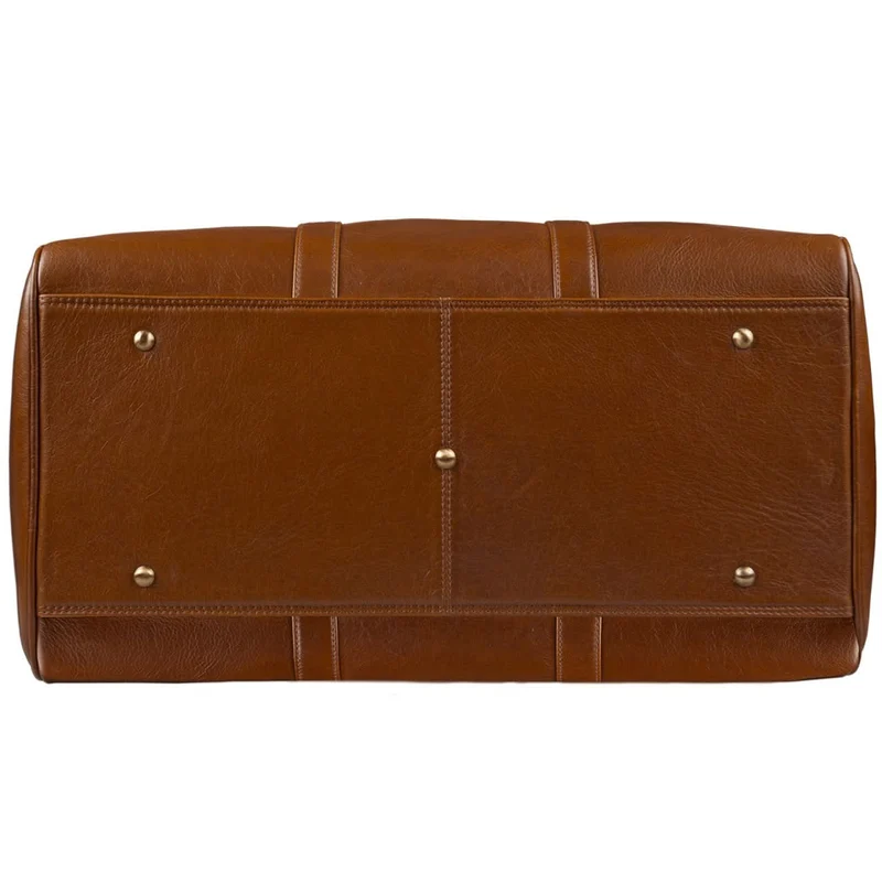 Große Vintage Reisetasche Business Urlaub Handgepäck, Leder braun