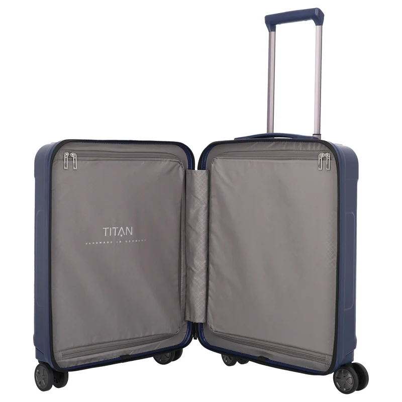 TITAN X-Ray - 4-Rollen-Kabinentrolley 55 cm (blau)