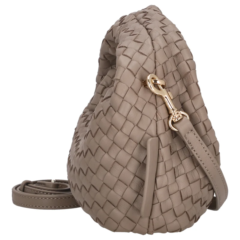 Les Visionnaires Greta Micro Weave Silky - Henkeltasche 20 cm (cappuccino beige)