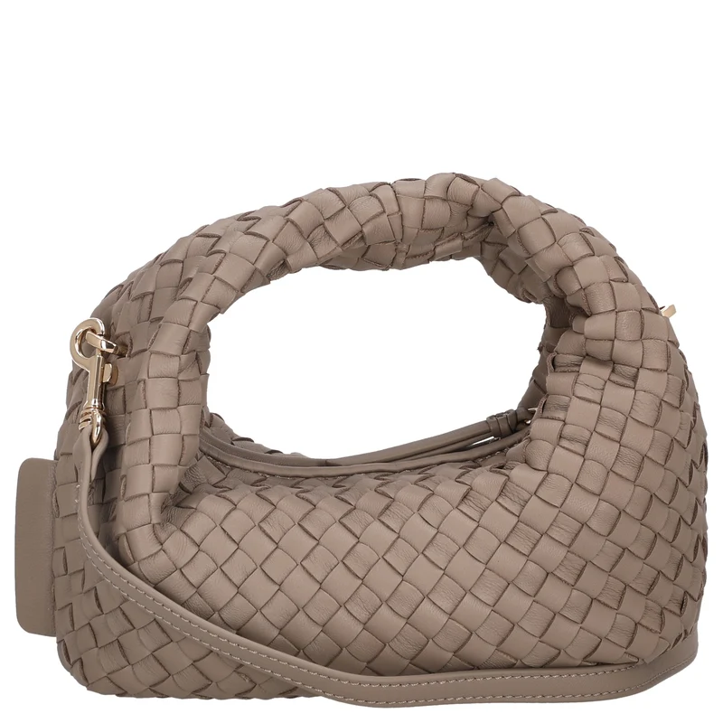 Les Visionnaires Greta Micro Weave Silky - Henkeltasche 20 cm (cappuccino beige)