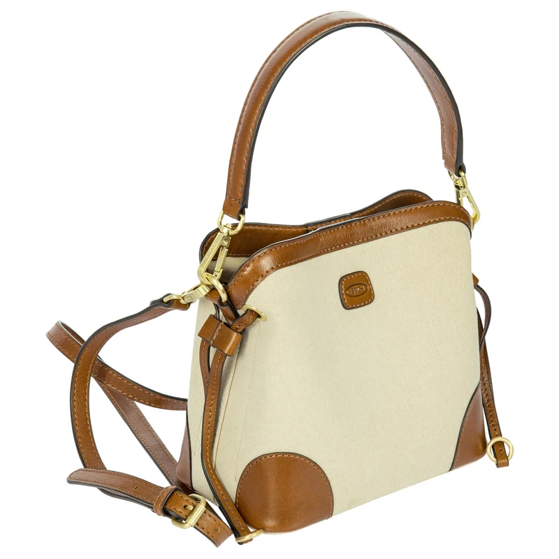 Brics Volterra Trama - Henkeltasche 20 cm (cappuccino)