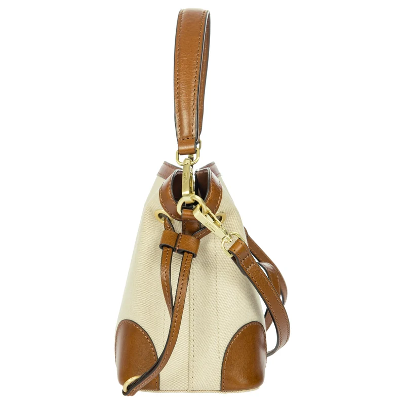 Brics Volterra Trama - Henkeltasche 20 cm (cappuccino)