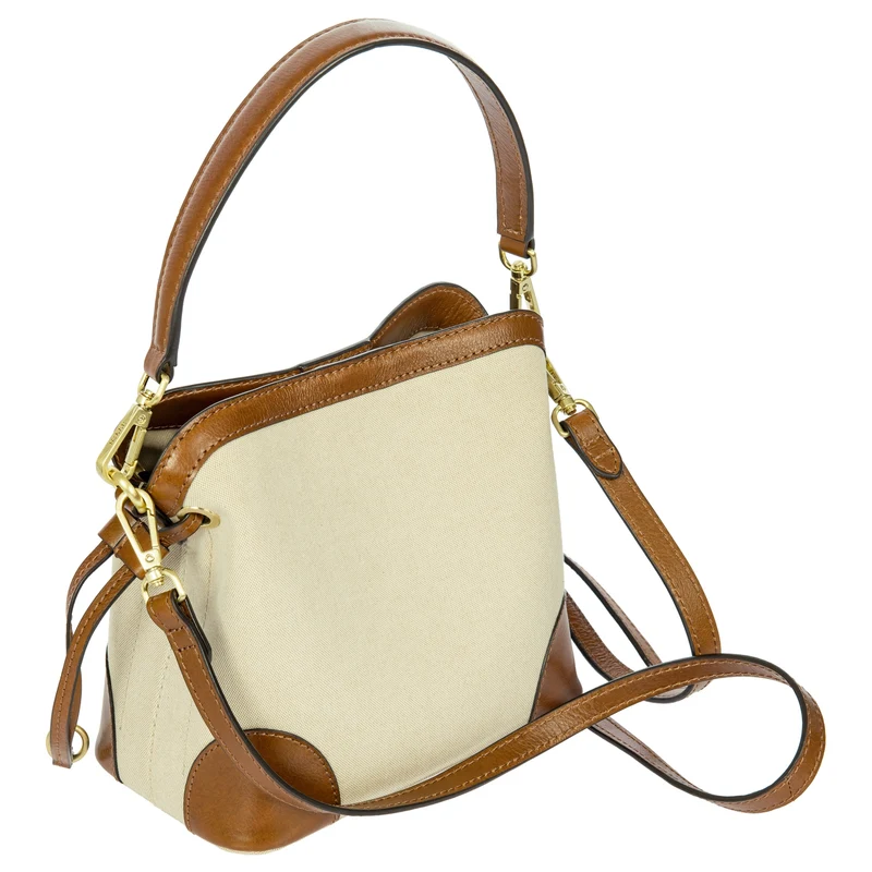 Brics Volterra Trama - Henkeltasche 20 cm (cappuccino)