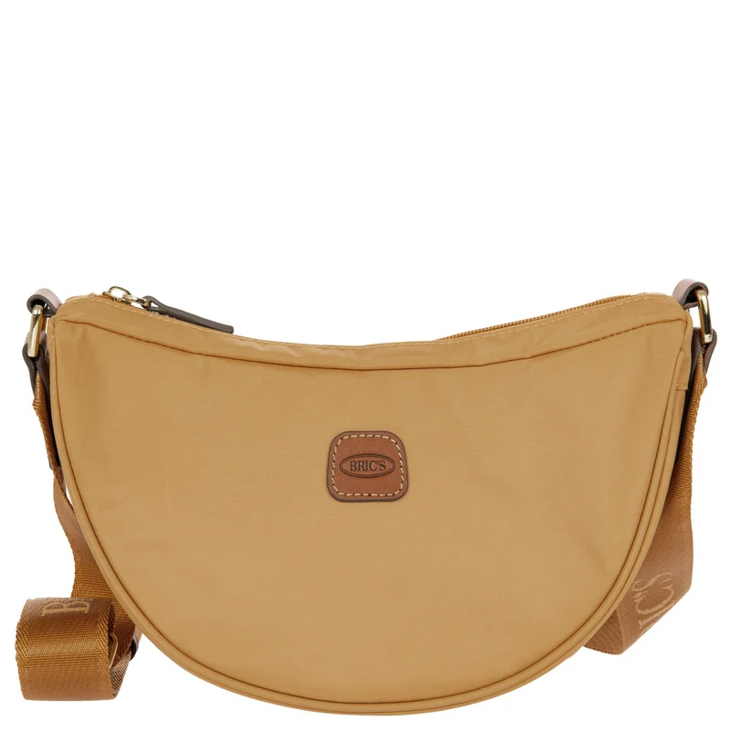 Brics X-Bag Halfmoon - Umhängetasche 28 cm (honey)