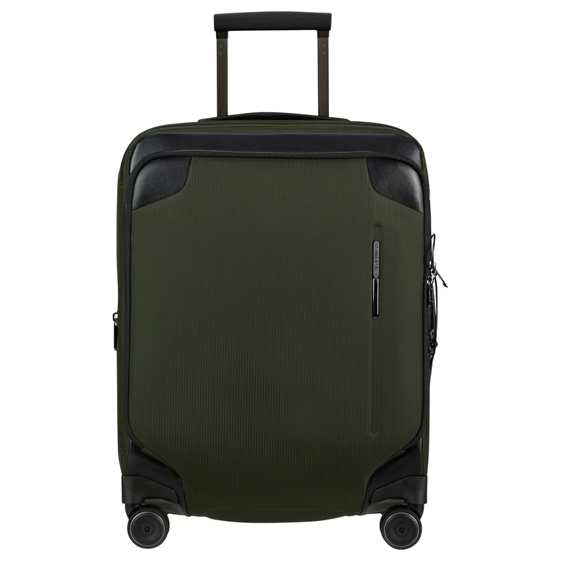 Samsonite Splendix - 4-Rollen-Kabinentrolley S 55 cm erw. (grün/schwarz)