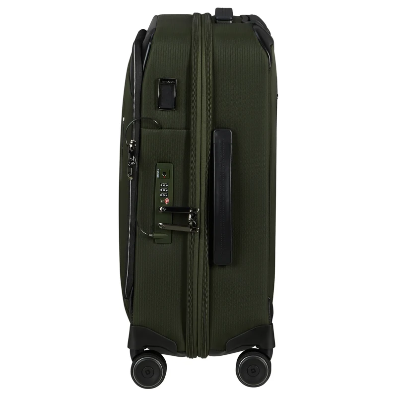 Samsonite Splendix - 4-Rollen-Kabinentrolley S 55 cm erw. (grün/schwarz)