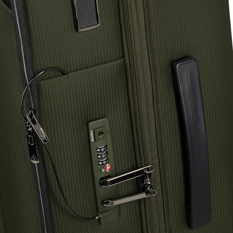 Samsonite Splendix - 4-Rollen-Trolley M 67 cm erw. (grün/schwarz)