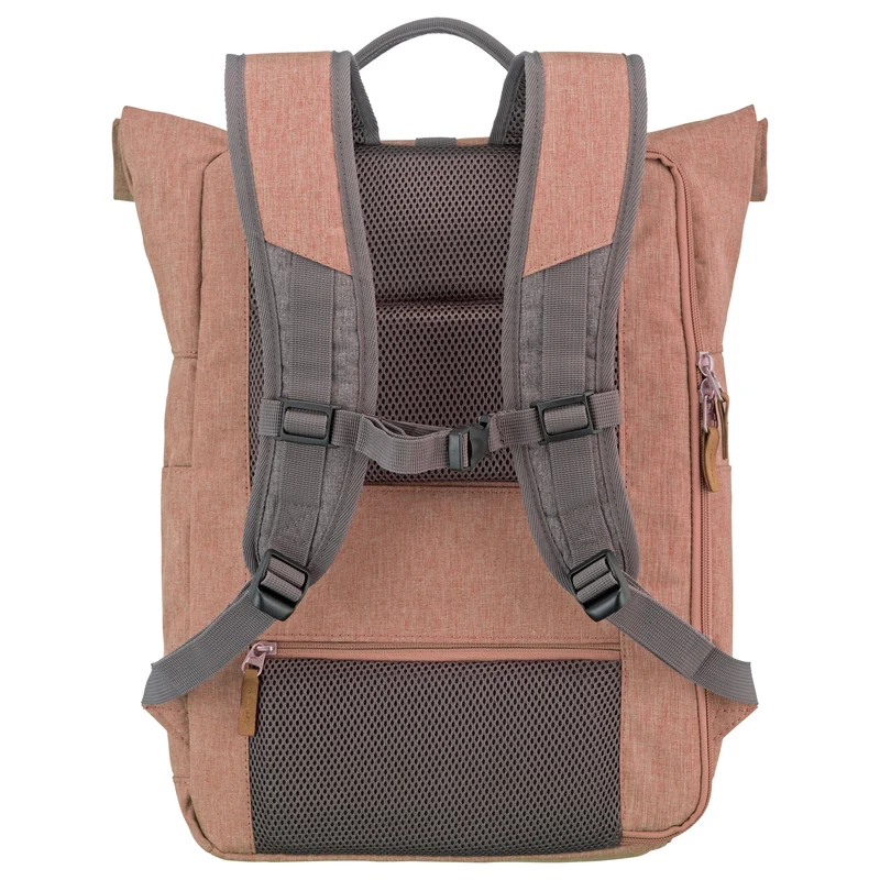 Travelite Basics Rollup - Rucksack 60 cm (rose/grey)