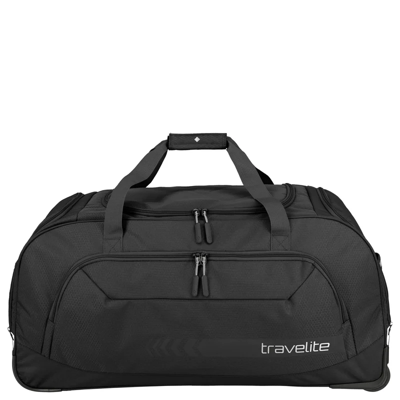 Travelite Kick Off - Rollenreisetasche XL 77 cm (schwarz)