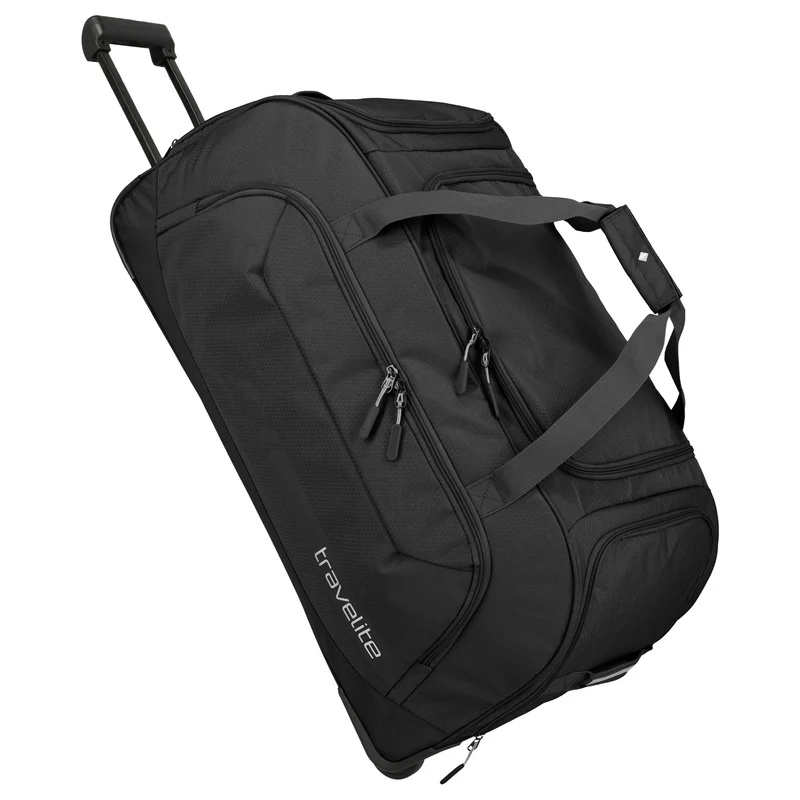 Travelite Kick Off - Rollenreisetasche XL 77 cm (schwarz)