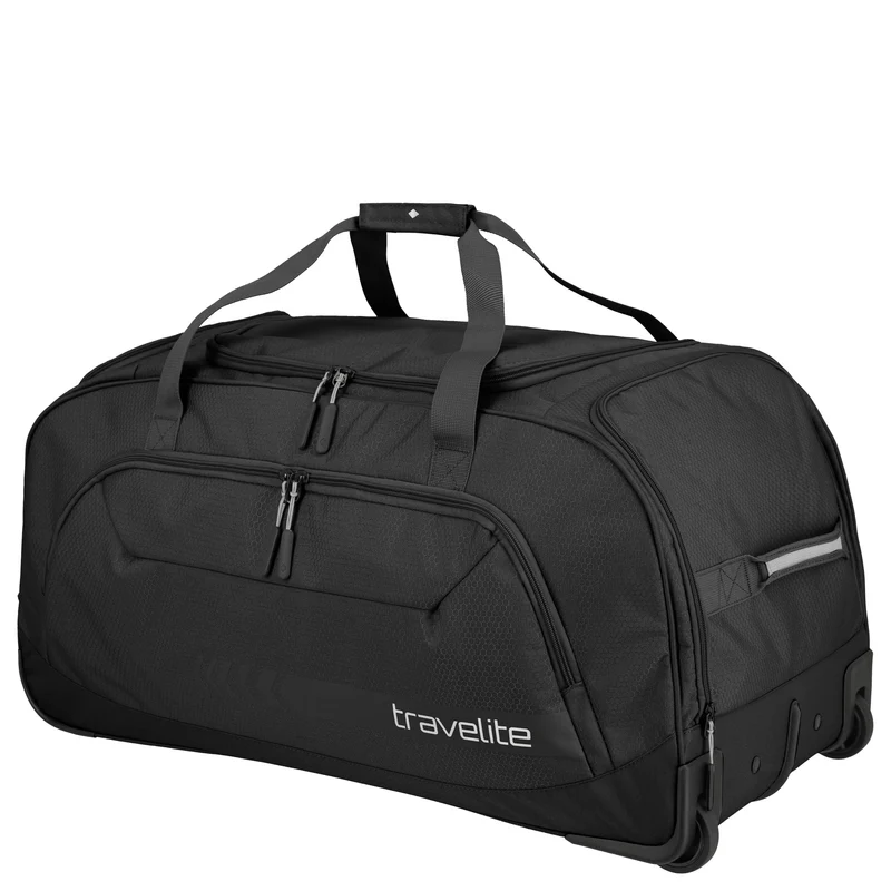 Travelite Kick Off - Rollenreisetasche XL 77 cm (schwarz)