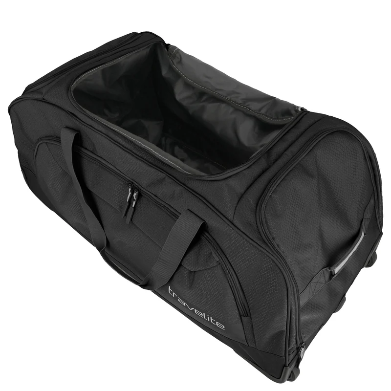 Travelite Kick Off - Rollenreisetasche XL 77 cm (schwarz)