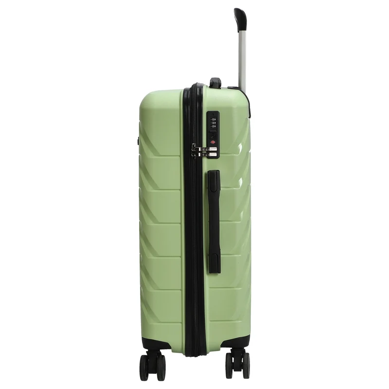 D&N Travel Line 4100 - 4-Rollen-Trolley M 64 cm (lime green)