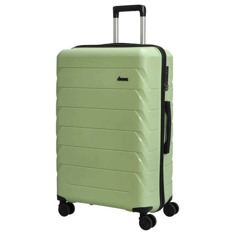 D&N Travel Line 4100 - 4-Rollen-Trolley L 74 cm (lime green)