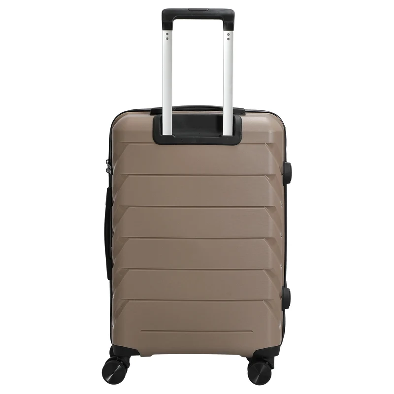 D&N Travel Line 4100 - 4-Rollen-Trolley M 64 cm (taupe)