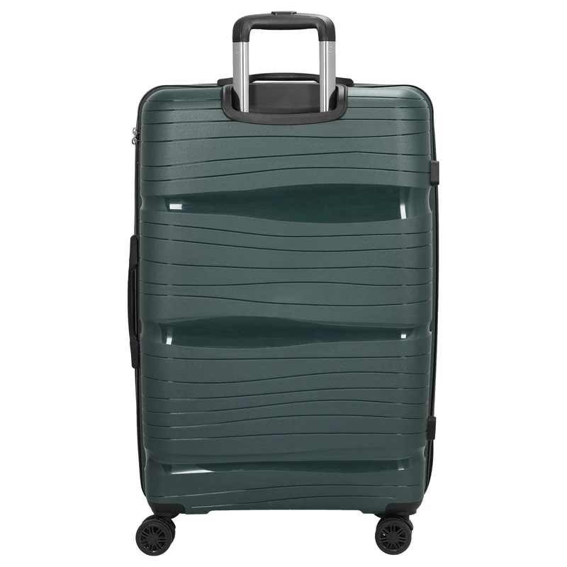 D&N Travel Line 4300 - 4-Rollen-Trolley L 76 cm (dunkelgrün)
