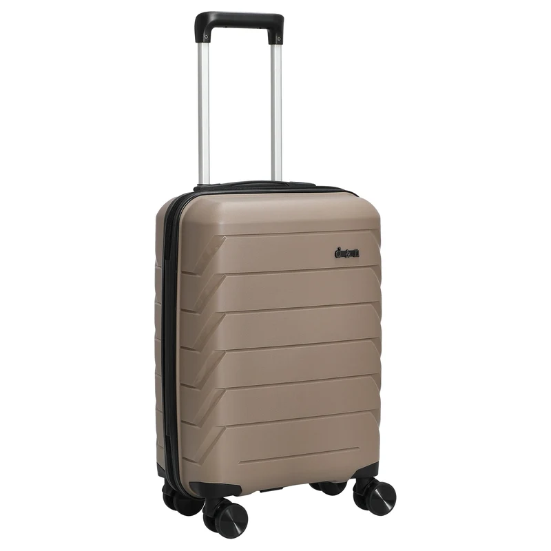 D&N Travel Line 4100 - 4-Rollen-Kabinentrolley S 54 cm (taupe)
