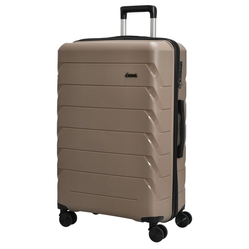D&N Travel Line 4100 - 4-Rollen-Trolley L 74 cm (taupe)