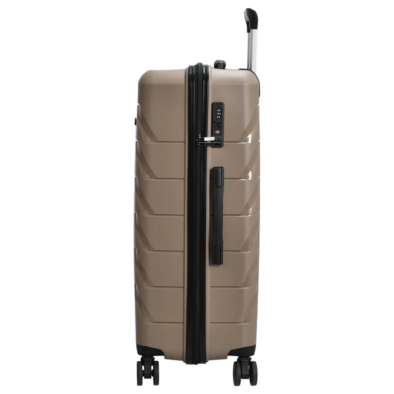 D&N Travel Line 4100 - 4-Rollen-Trolley L 74 cm (taupe)