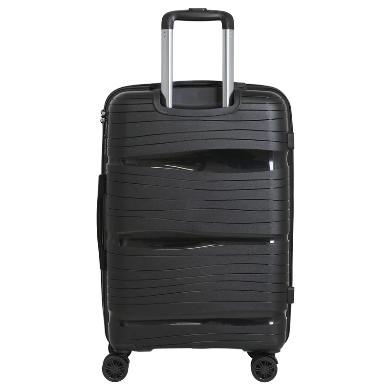 D&N Travel Line 4300 - 4-Rollen-Trolley M 66 cm (black)