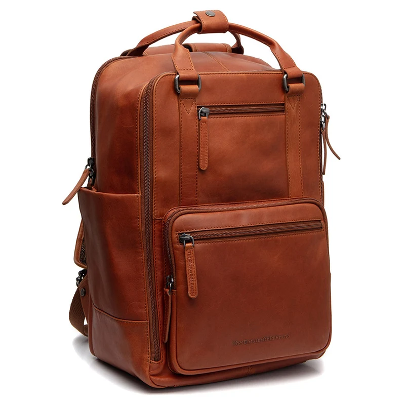 The Chesterfield Brand Calden - Rucksack 15" 40 cm (cognac)