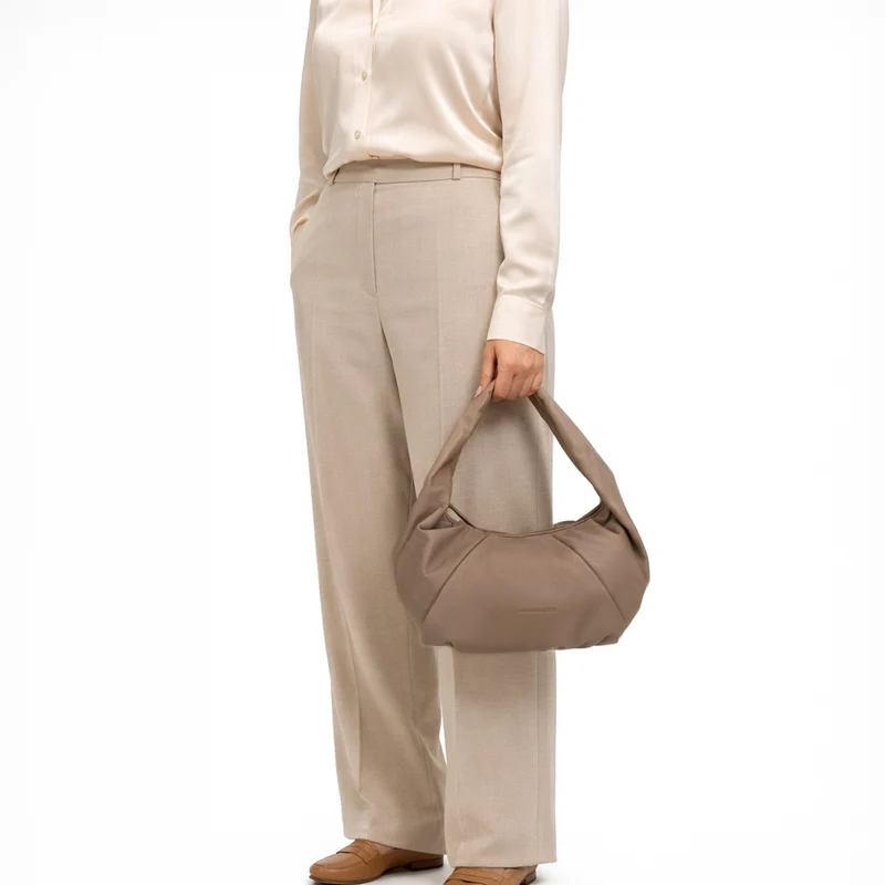 Les Visionnaires Greta Essential Soft Grainy - Henkeltasche 42 cm (cappuccino beige)