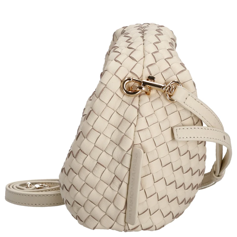 Les Visionnaires Greta Micro Weave Silky - Henkeltasche 20 cm (vanilla)