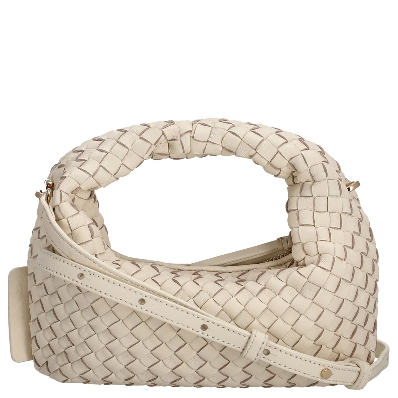 Les Visionnaires Greta Micro Weave Silky - Henkeltasche 20 cm (vanilla)