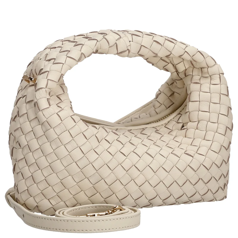 Les Visionnaires Greta Micro Weave Silky - Henkeltasche 20 cm (vanilla)