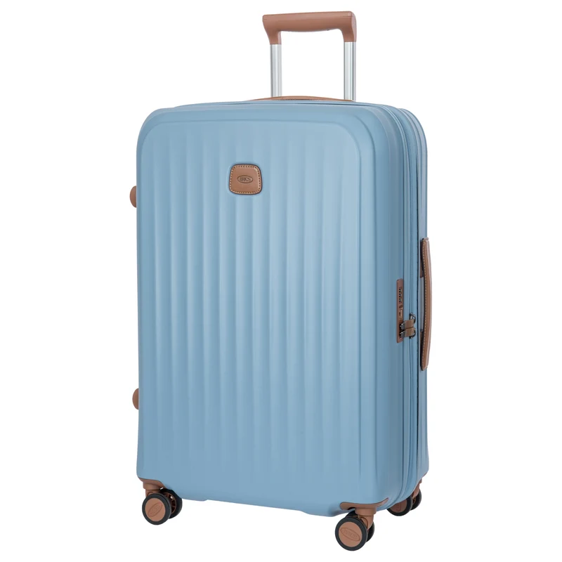 Brics Taormina - 4-Rollen-Trolley M 69 cm erw. (hellblau)