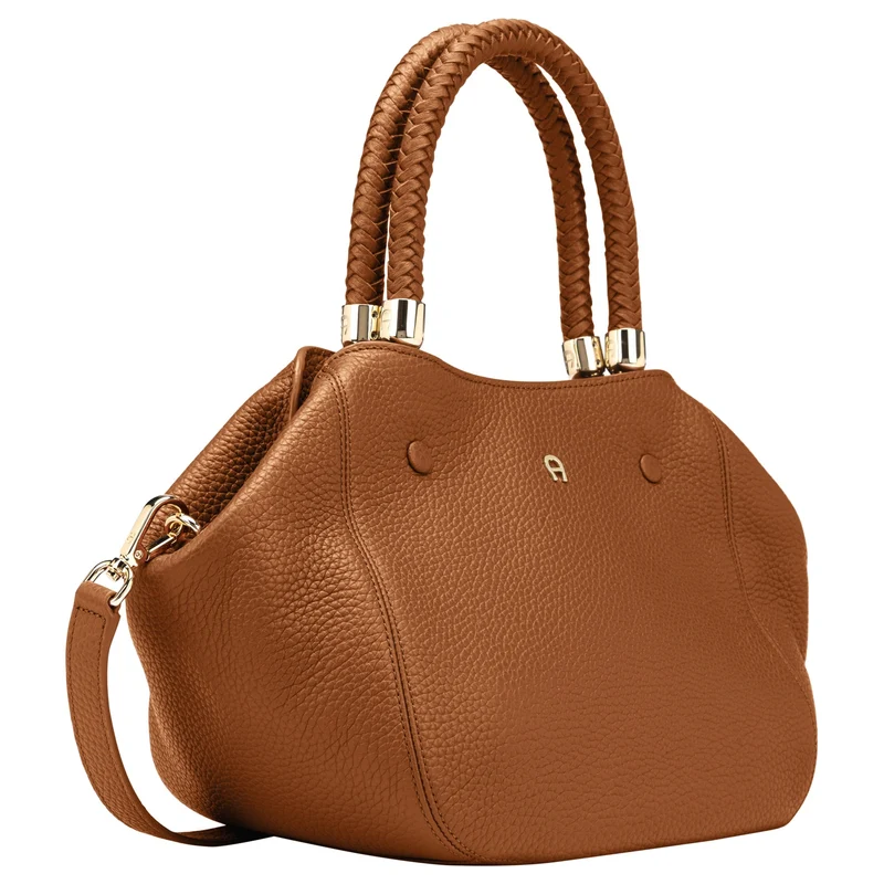 Aigner Carre Soft - Henkeltasche M 35 cm (cognac brown)