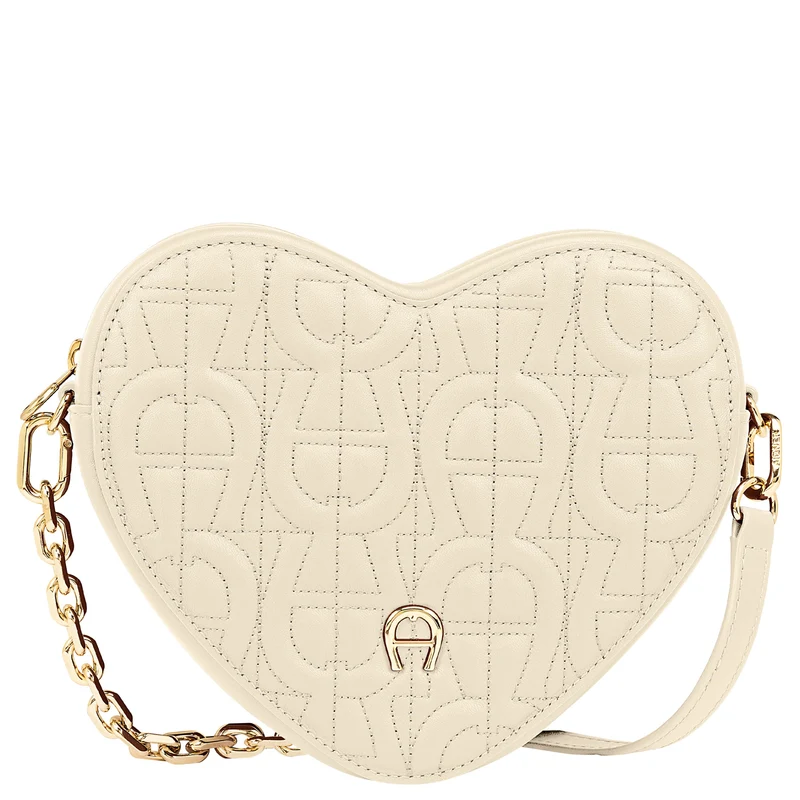 Aigner Fashion - Schultertasche 19 cm (macadamia white)