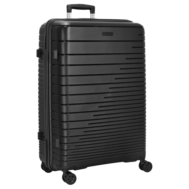 D&N Travel Line 4600 - 4-Rollen-Trolley L 75 cm (black)