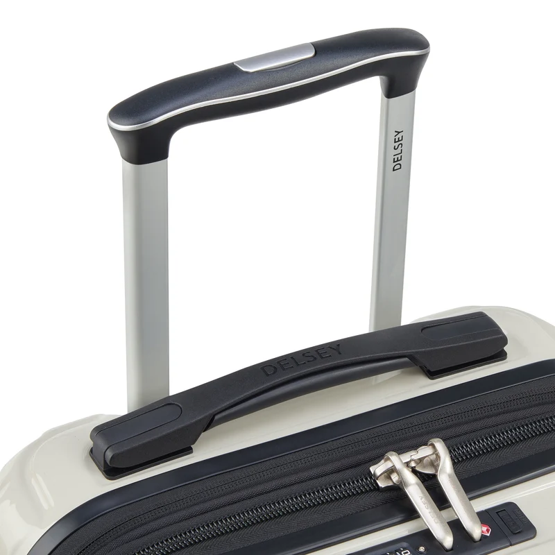 Delsey Paris Shadow 5.0 - 4-Rollen-Kabinentrolley USB 55 cm (elfenbein)