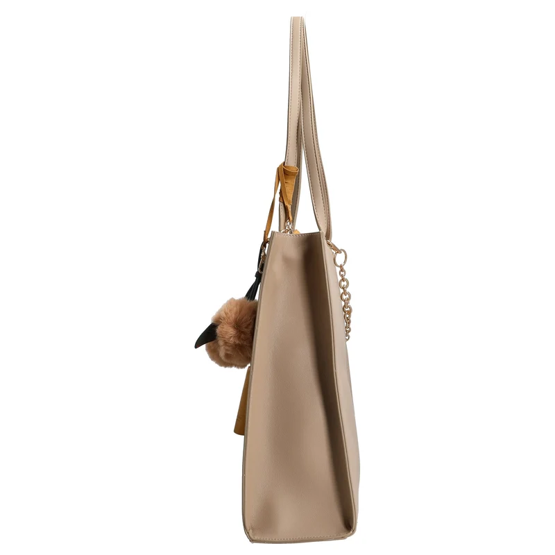 Seidenfelt Lyby - Shopper 34 cm (warm beige)