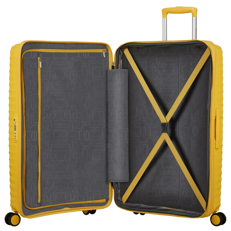 American Tourister Diablast - 4-Rollen-Trolley 77 cm erw. (digital yellow)