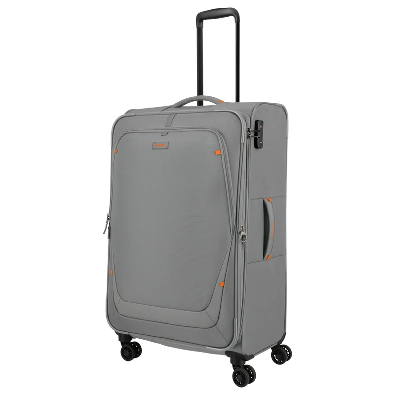 Travelite Umbria - 4-Rollen-Trolley-Set 3 tlg. erw. (smoky grey)