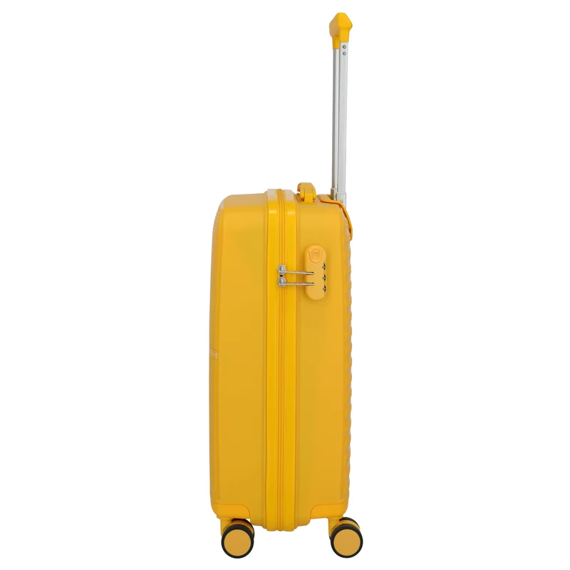 Travelite Pacific - 4-Rollen-Kabinentrolley 55 cm (yellow)