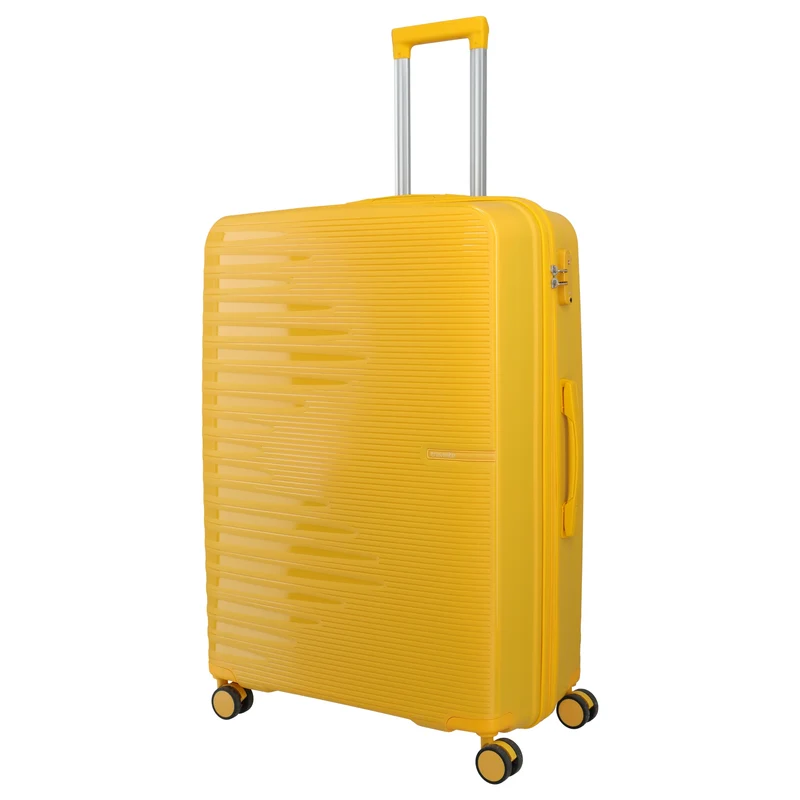 Travelite Pacific - 4-Rollen-Trolley 78 cm (yellow)